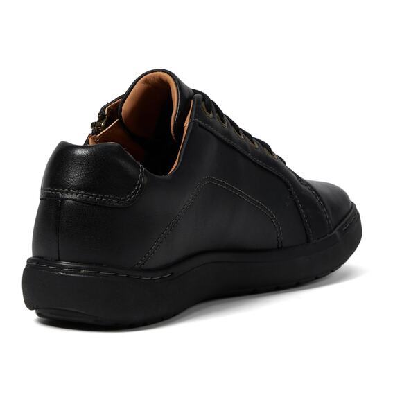 NWT Clarks Women's Nalle Lace Sneaker, Black/Black, Size 6  - Picture 4 of 6